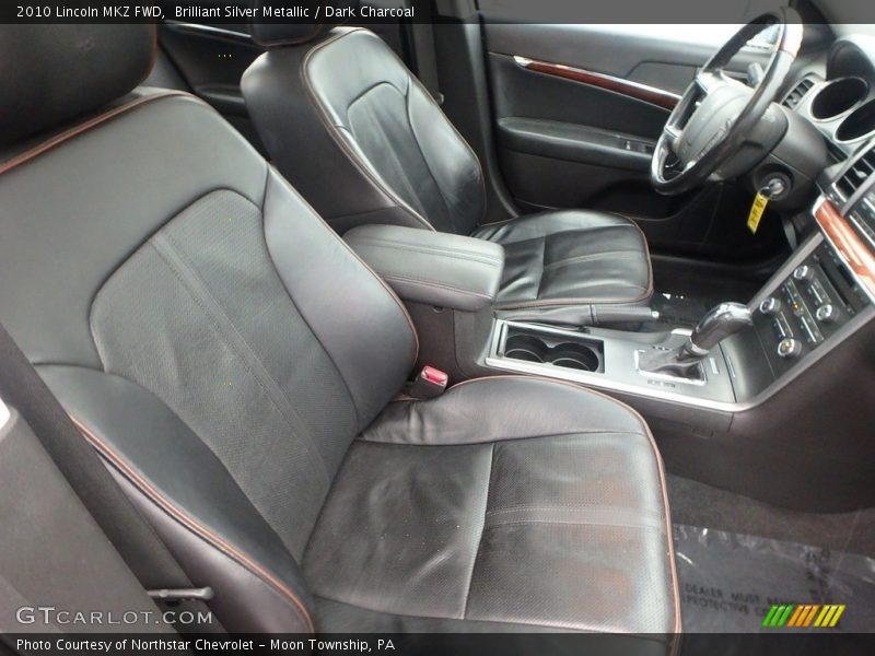 Brilliant Silver Metallic / Dark Charcoal 2010 Lincoln MKZ FWD