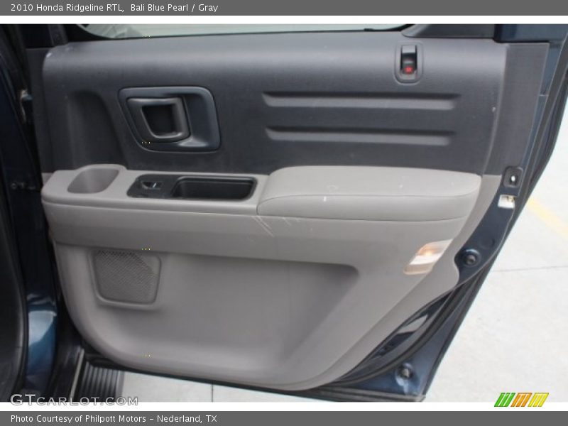 Bali Blue Pearl / Gray 2010 Honda Ridgeline RTL