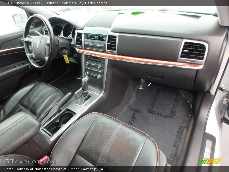 Brilliant Silver Metallic / Dark Charcoal 2010 Lincoln MKZ FWD