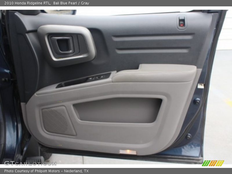 Bali Blue Pearl / Gray 2010 Honda Ridgeline RTL