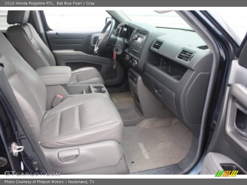 Bali Blue Pearl / Gray 2010 Honda Ridgeline RTL