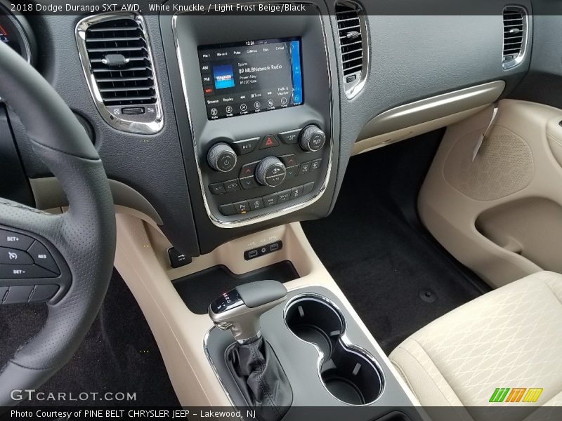 White Knuckle / Light Frost Beige/Black 2018 Dodge Durango SXT AWD