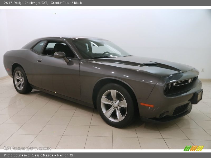 Granite Pearl / Black 2017 Dodge Challenger SXT