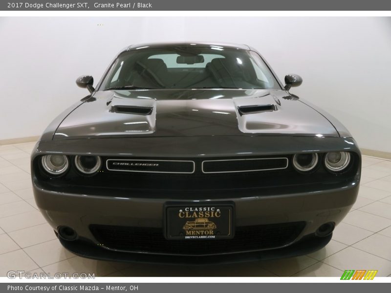 Granite Pearl / Black 2017 Dodge Challenger SXT