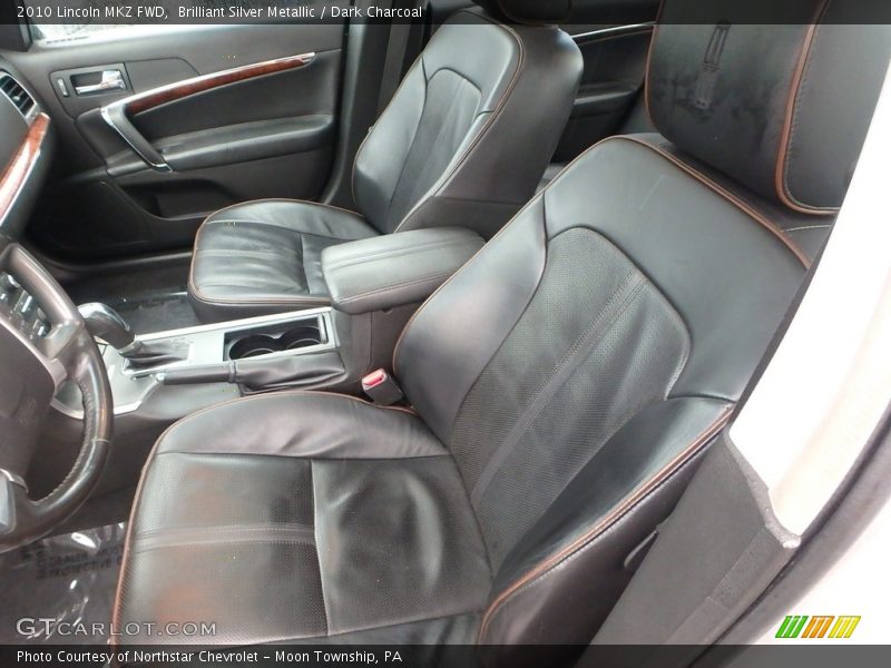 Brilliant Silver Metallic / Dark Charcoal 2010 Lincoln MKZ FWD
