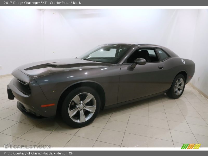 Granite Pearl / Black 2017 Dodge Challenger SXT