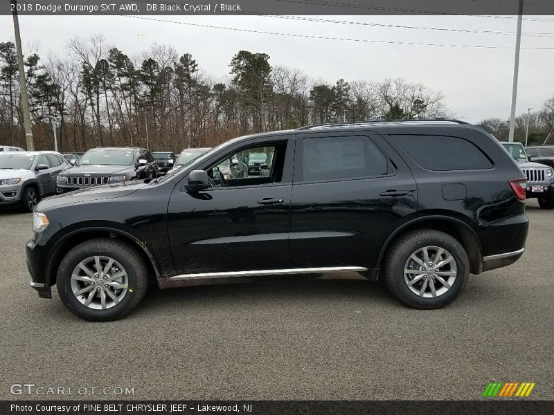 DB Black Crystal / Black 2018 Dodge Durango SXT AWD