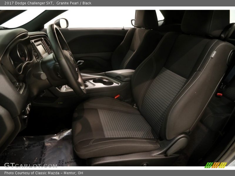 Granite Pearl / Black 2017 Dodge Challenger SXT
