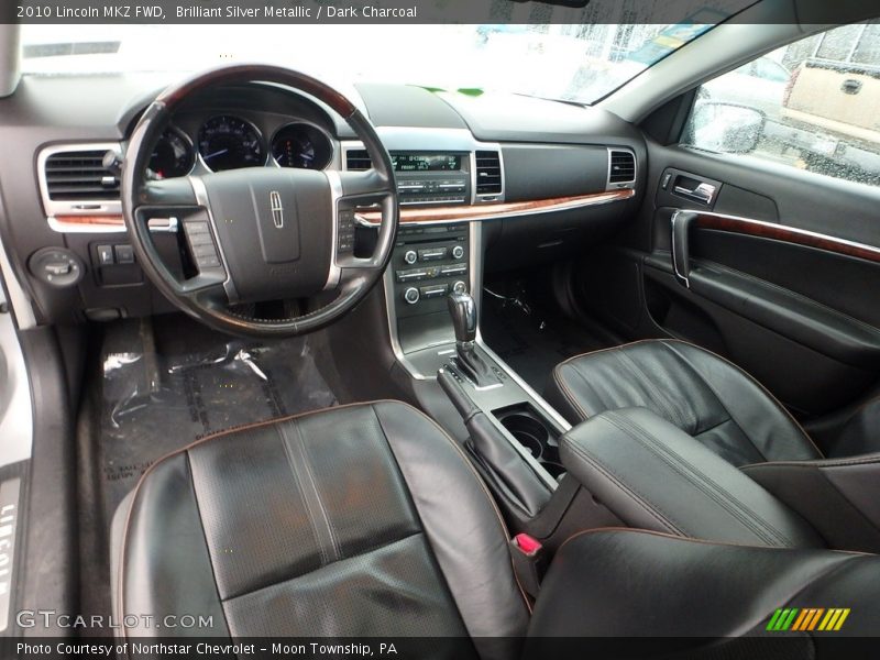 Brilliant Silver Metallic / Dark Charcoal 2010 Lincoln MKZ FWD