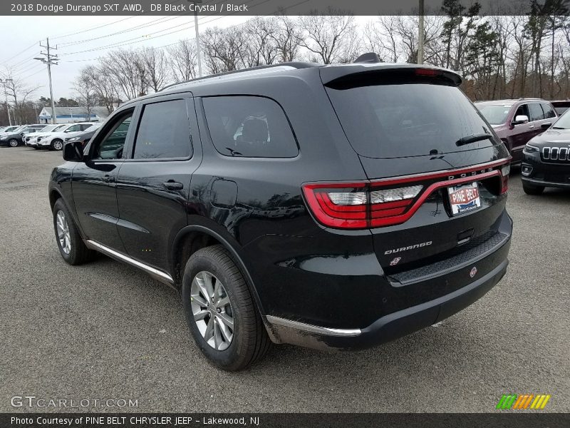 DB Black Crystal / Black 2018 Dodge Durango SXT AWD