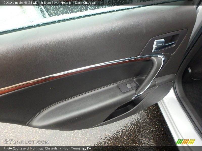 Brilliant Silver Metallic / Dark Charcoal 2010 Lincoln MKZ FWD