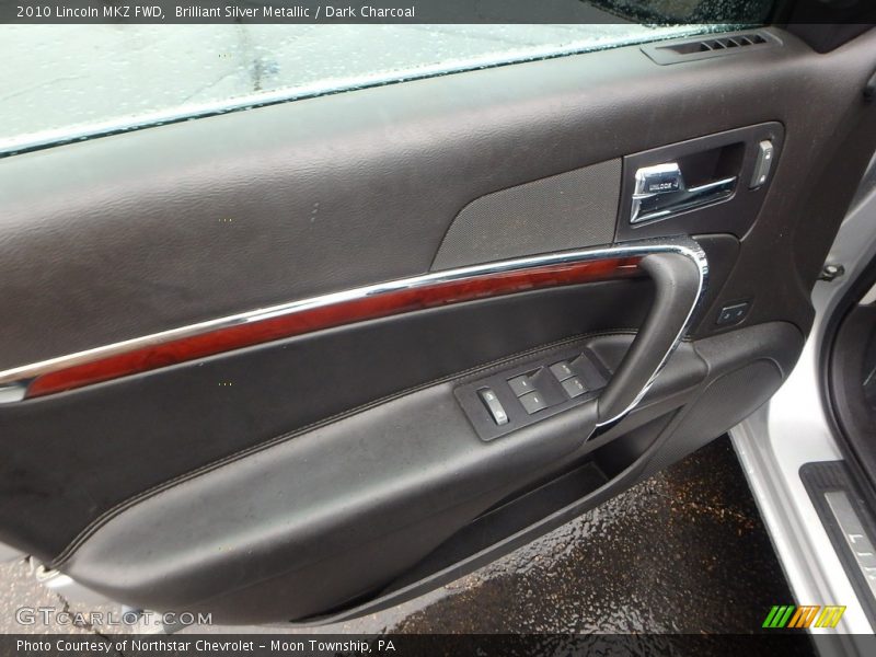 Brilliant Silver Metallic / Dark Charcoal 2010 Lincoln MKZ FWD