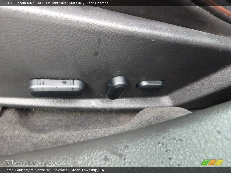 Brilliant Silver Metallic / Dark Charcoal 2010 Lincoln MKZ FWD