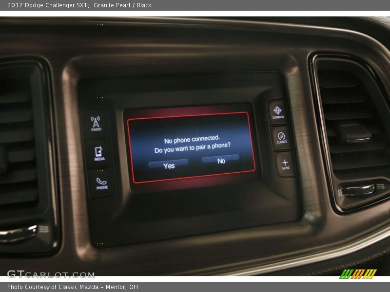 Granite Pearl / Black 2017 Dodge Challenger SXT