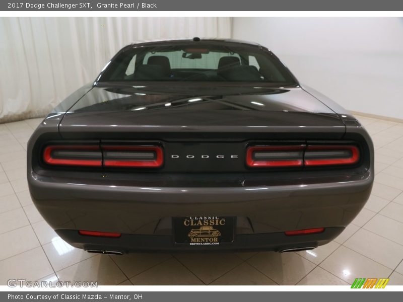 Granite Pearl / Black 2017 Dodge Challenger SXT