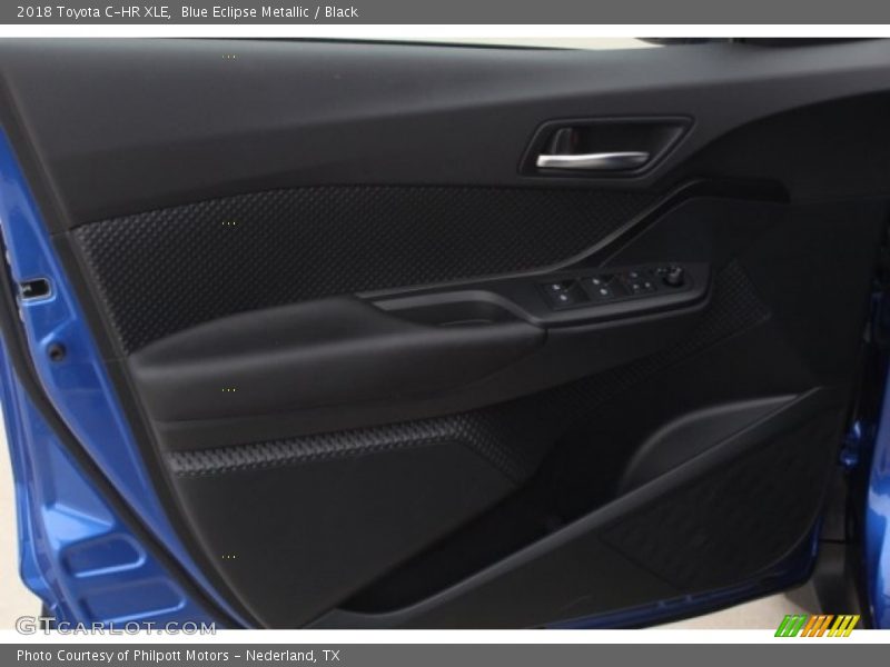 Blue Eclipse Metallic / Black 2018 Toyota C-HR XLE
