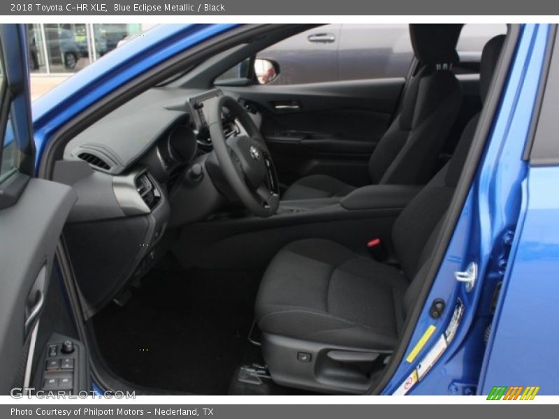 Blue Eclipse Metallic / Black 2018 Toyota C-HR XLE