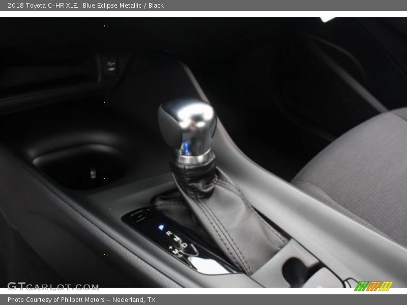 Blue Eclipse Metallic / Black 2018 Toyota C-HR XLE