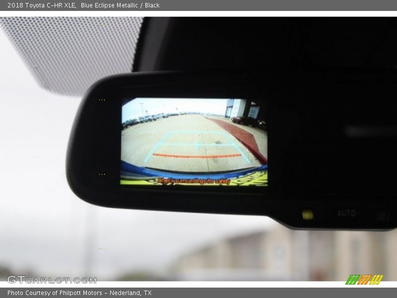 Blue Eclipse Metallic / Black 2018 Toyota C-HR XLE
