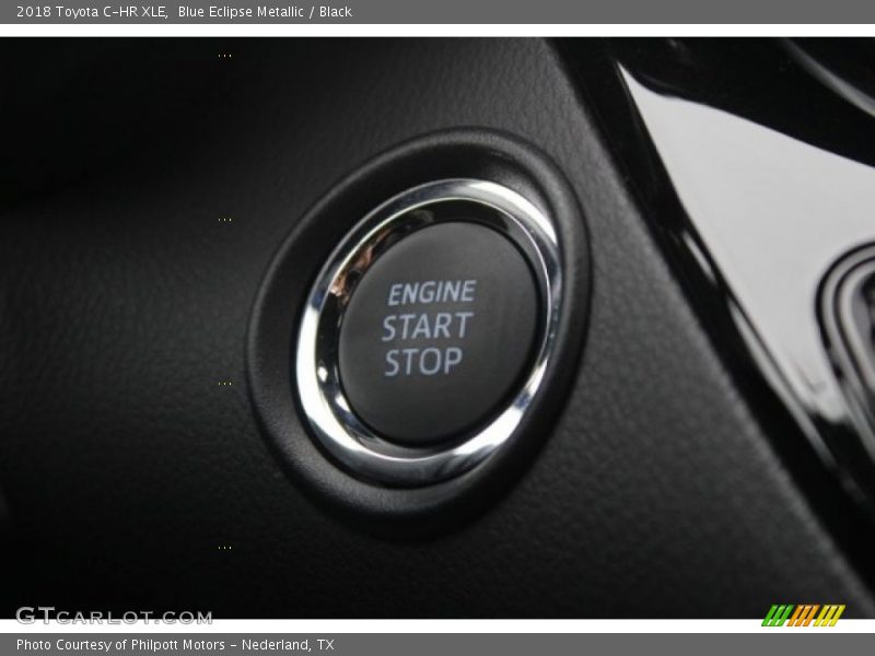 Blue Eclipse Metallic / Black 2018 Toyota C-HR XLE