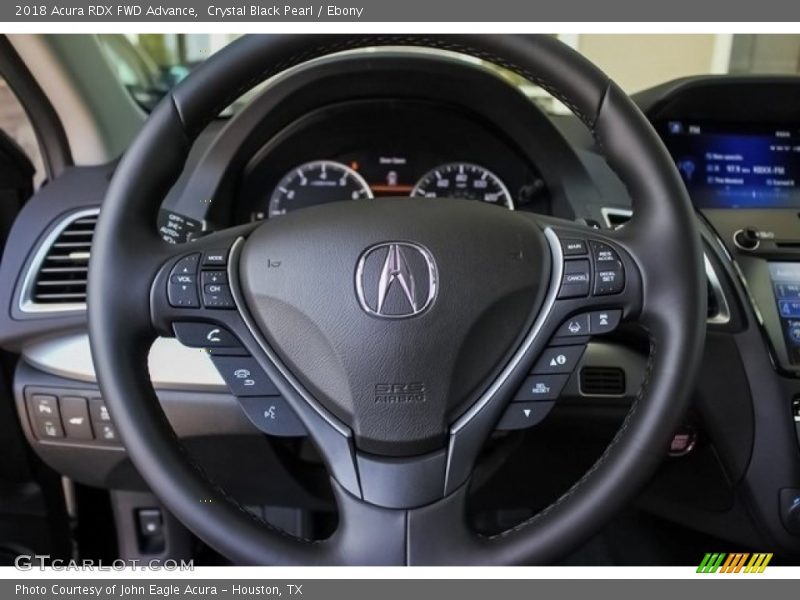 Crystal Black Pearl / Ebony 2018 Acura RDX FWD Advance