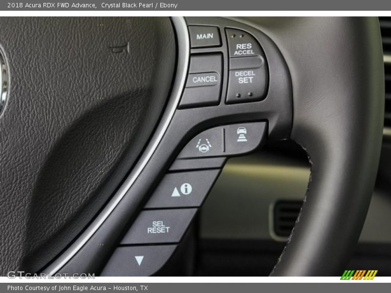 Crystal Black Pearl / Ebony 2018 Acura RDX FWD Advance
