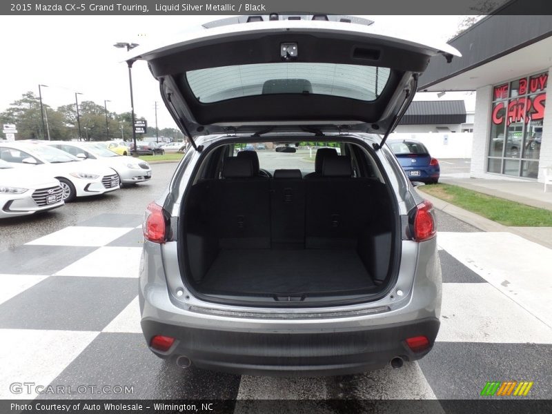 Liquid Silver Metallic / Black 2015 Mazda CX-5 Grand Touring