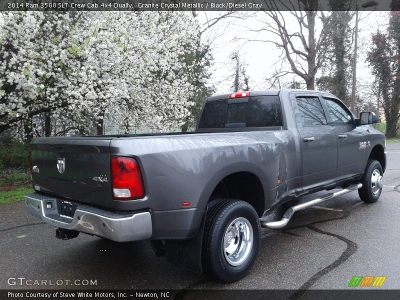 Granite Crystal Metallic / Black/Diesel Gray 2014 Ram 3500 SLT Crew Cab 4x4 Dually