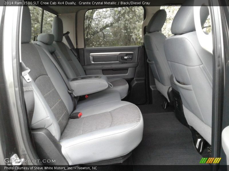 Granite Crystal Metallic / Black/Diesel Gray 2014 Ram 3500 SLT Crew Cab 4x4 Dually