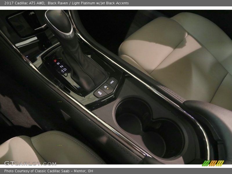 Black Raven / Light Platinum w/Jet Black Accents 2017 Cadillac ATS AWD