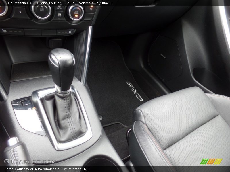 Liquid Silver Metallic / Black 2015 Mazda CX-5 Grand Touring
