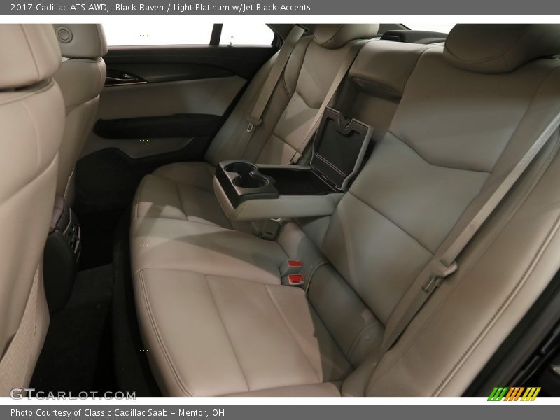 Black Raven / Light Platinum w/Jet Black Accents 2017 Cadillac ATS AWD