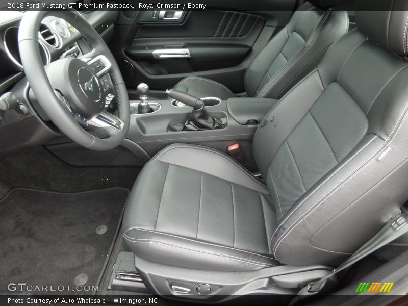 Royal Crimson / Ebony 2018 Ford Mustang GT Premium Fastback
