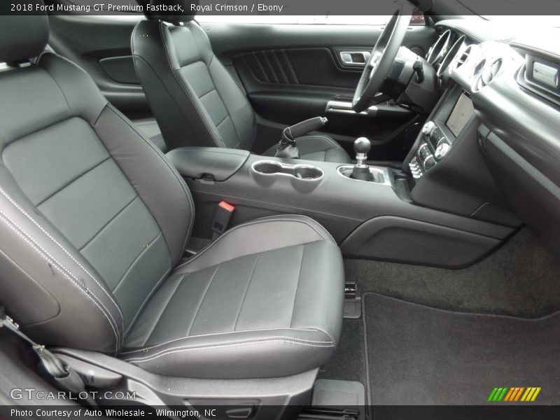 Royal Crimson / Ebony 2018 Ford Mustang GT Premium Fastback