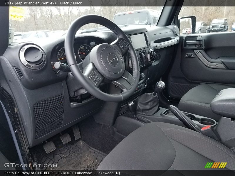 Black / Black 2017 Jeep Wrangler Sport 4x4