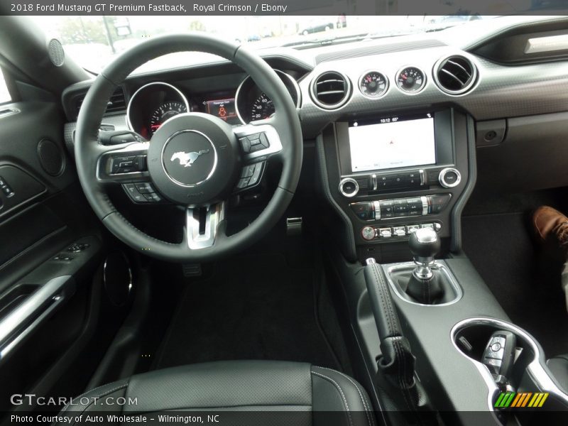 Royal Crimson / Ebony 2018 Ford Mustang GT Premium Fastback