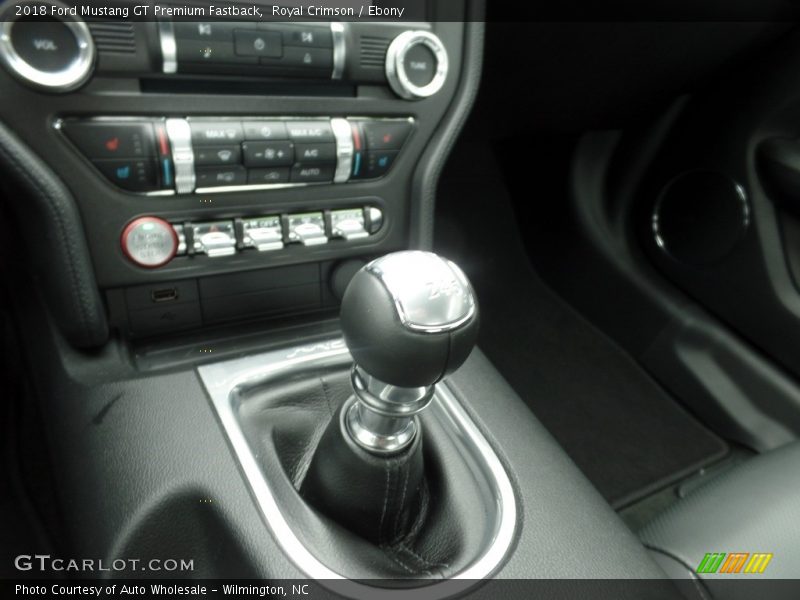 Royal Crimson / Ebony 2018 Ford Mustang GT Premium Fastback