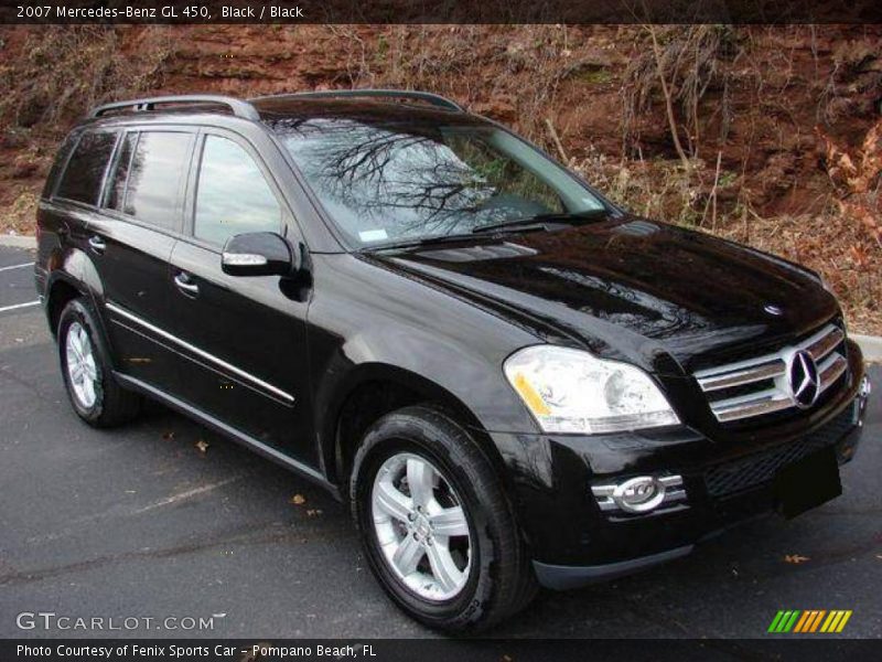 Black / Black 2007 Mercedes-Benz GL 450