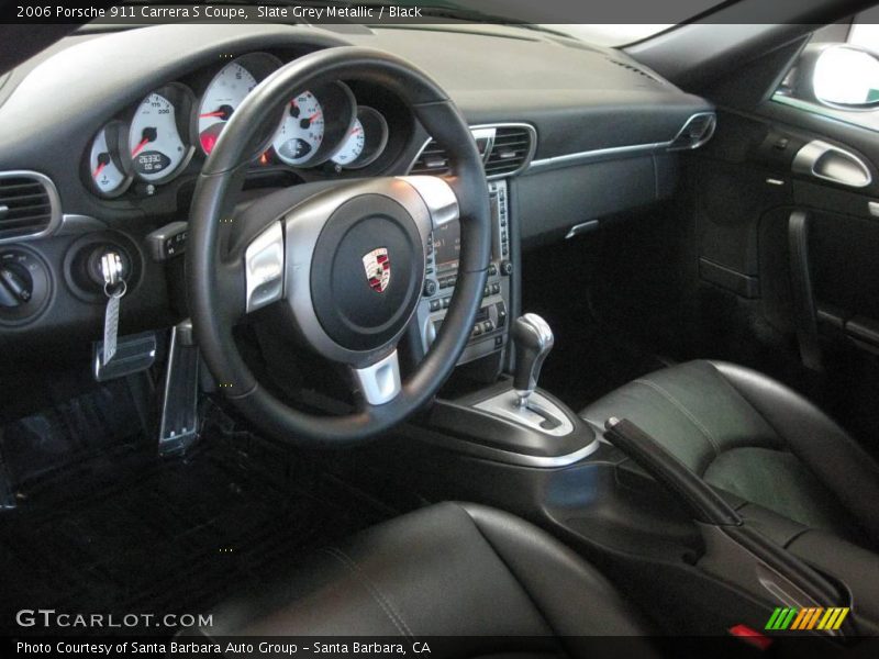 Slate Grey Metallic / Black 2006 Porsche 911 Carrera S Coupe
