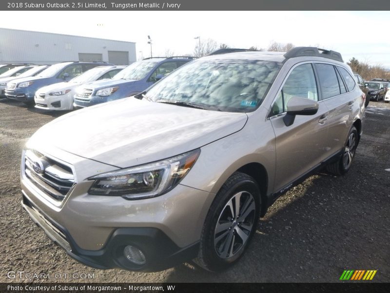 Tungsten Metallic / Ivory 2018 Subaru Outback 2.5i Limited