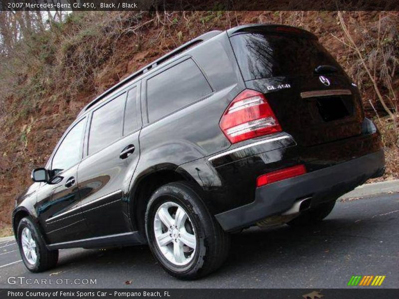 Black / Black 2007 Mercedes-Benz GL 450