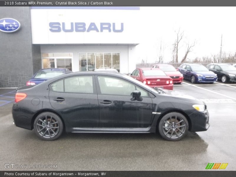 Crystal Black Silica / Carbon Black 2018 Subaru WRX Premium