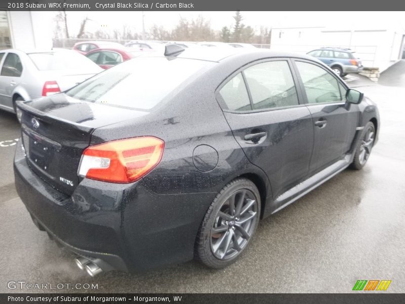 Crystal Black Silica / Carbon Black 2018 Subaru WRX Premium