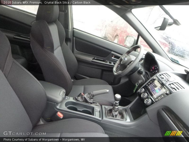 Crystal Black Silica / Carbon Black 2018 Subaru WRX Premium