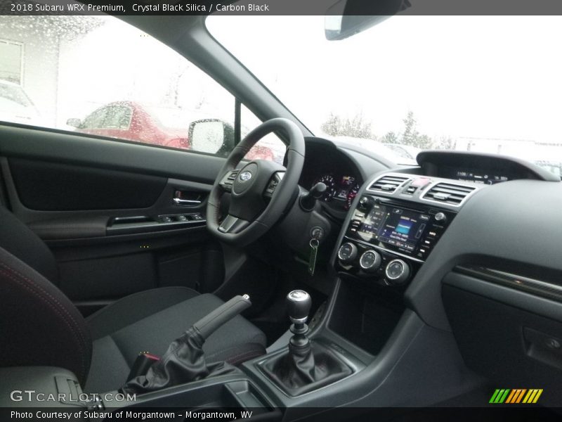 Crystal Black Silica / Carbon Black 2018 Subaru WRX Premium