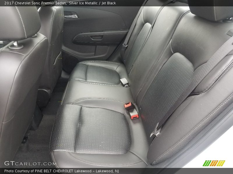 Silver Ice Metallic / Jet Black 2017 Chevrolet Sonic Premier Sedan