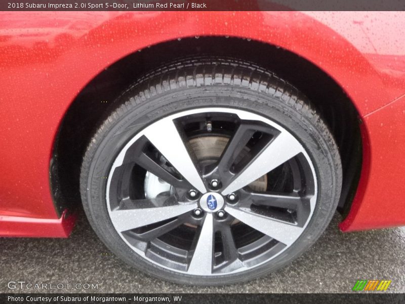 Lithium Red Pearl / Black 2018 Subaru Impreza 2.0i Sport 5-Door