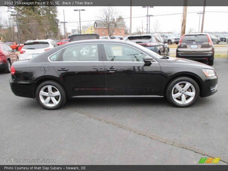 Black / Titan Black 2012 Volkswagen Passat 2.5L SE