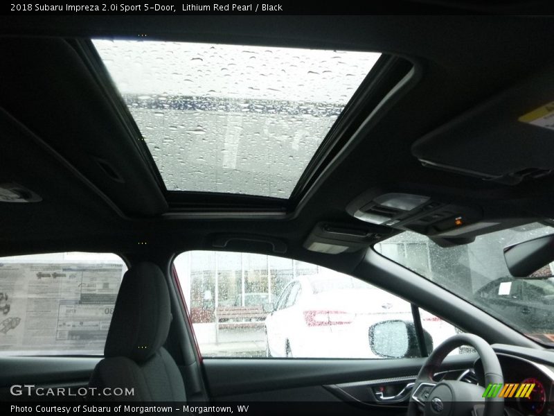 Lithium Red Pearl / Black 2018 Subaru Impreza 2.0i Sport 5-Door