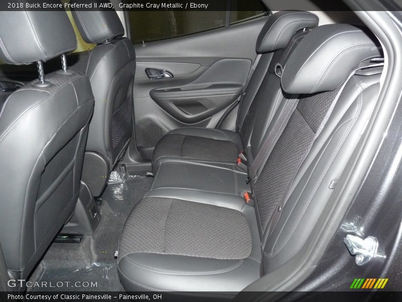Graphite Gray Metallic / Ebony 2018 Buick Encore Preferred II AWD